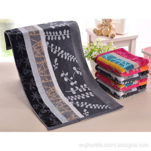 Terry Cotton Face Towel Deluxe Hand Towel (WJ-F1014)